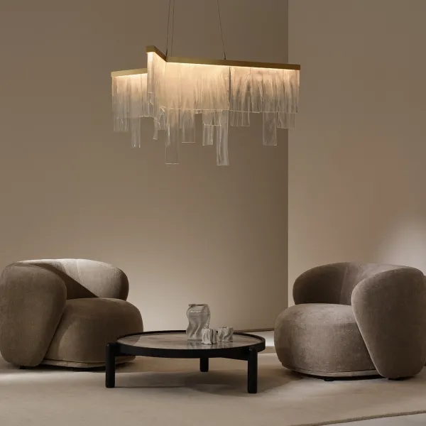 CTO Satin Bronze Chandelier Lighting Available From IM Design Concepts